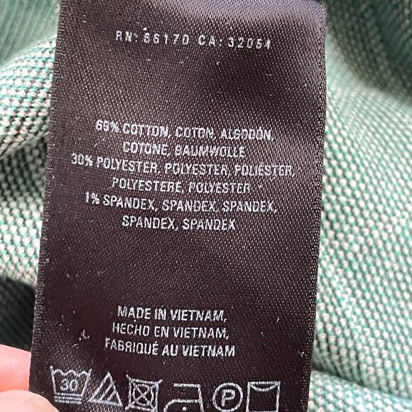 Anthropologie The Essential Crop Flare Pant Off White Black Green-XS - Picture 6 of 12